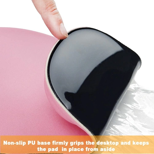 6176 Comfortable Silicone Mouse Pad with Jel Mouse Pad For All type Multiuse Mouse Pad