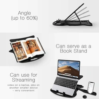 6226 ADJUSTABLE LAPTOP STAND PATENTED RISER. WITH PORTABLE MOBILE STAND