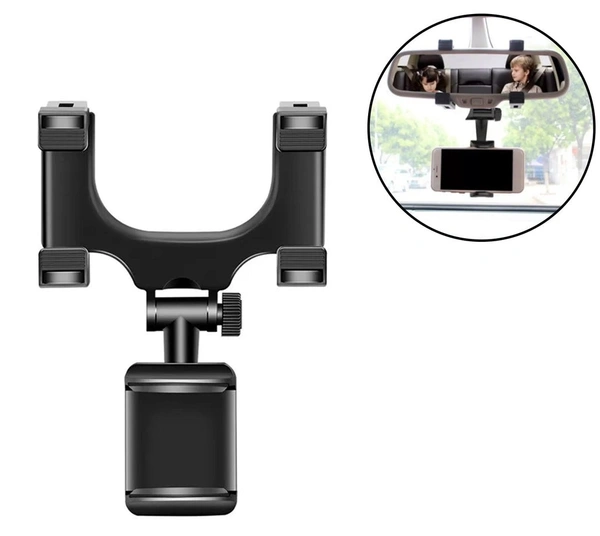 6279 REAR VIEW MOBILE HOLDER UNIVERSAL VEHICLE REAR VIEW MIRROR MOBILE PHONE MOUNT STAND