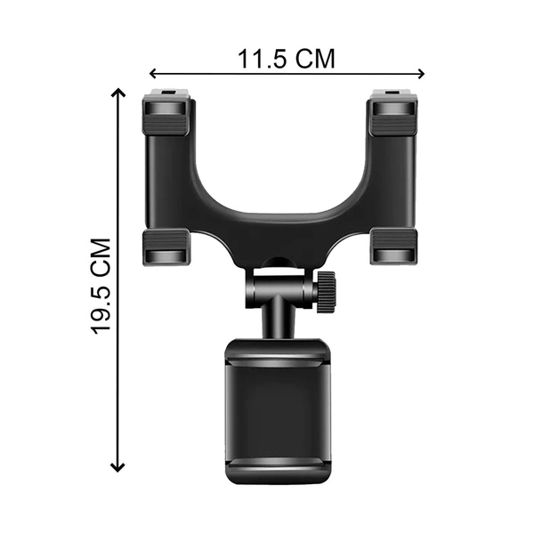 6279 REAR VIEW MOBILE HOLDER UNIVERSAL VEHICLE REAR VIEW MIRROR MOBILE PHONE MOUNT STAND