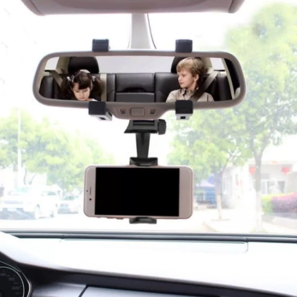 6279 REAR VIEW MOBILE HOLDER UNIVERSAL VEHICLE REAR VIEW MIRROR MOBILE PHONE MOUNT STAND