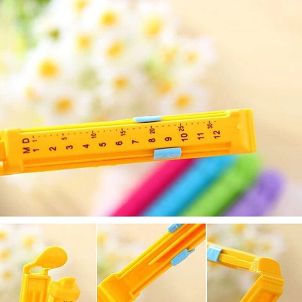 6309 4 PC FOOD SEALING CLIP USED FOR SEALING OF PACKED FOOD STUFFS (PREMIUM QUALITY)