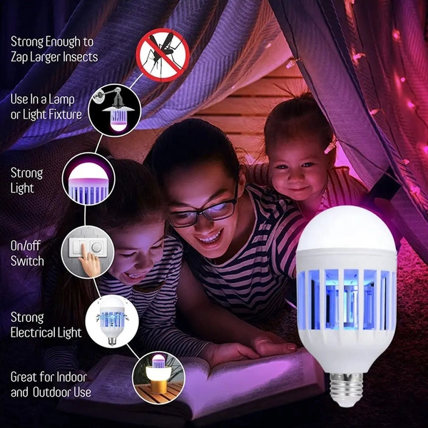 6898 12W MOSQUITO KILLER LAMP E27