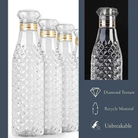 7116 WATER BOTTLE WITH DIAMOND CUT USED BY KIDS, CHILDREN'S ( 3 PCS )