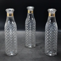 7116 WATER BOTTLE WITH DIAMOND CUT USED BY KIDS, CHILDREN'S ( 3 PCS )