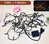 7291 : 4 METER FESTIVAL DECORATION LED STRING LIGHT IN MULTICOLOR WITH 3 MODES CHANGING CONTROLLER