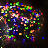 7291 : 4 METER FESTIVAL DECORATION LED STRING LIGHT IN MULTICOLOR WITH 3 MODES CHANGING CONTROLLER