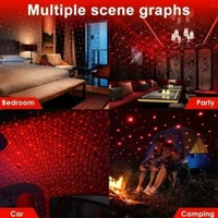 7396 LIGHT GALAXY NIGHT SKY AMBIANCE LASER MICRO PROJECTOR