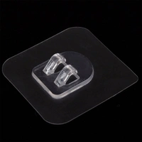 7434 ADHESIVE STICKY WATERPROOF AND OIL PROOF, REUSABLE WALL UTILITY SEAMLESS WALL HOOK