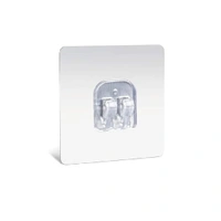 7434 ADHESIVE STICKY WATERPROOF AND OIL PROOF, REUSABLE WALL UTILITY SEAMLESS WALL HOOK