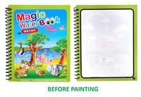 8091 MAGIC WATER QUICK DRY BOOK WATER COLORING BOOK DOODLE WITH MAGIC PEN PAINTING BOARD