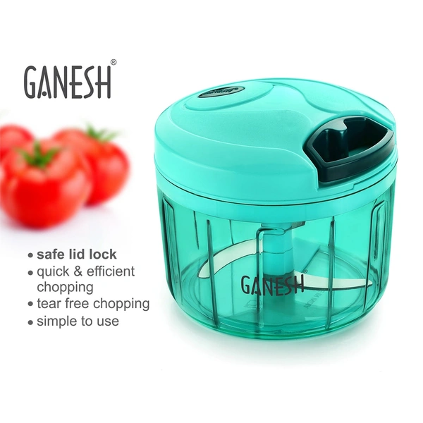 8105 GANESH QUICK VEGETABLE CHOPPER (1 UNIT CHOPPER)(725 ML)