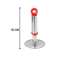 8123 GANESH POTATO/PAV BHAJI MASHER WITH PLASTIC HANDLE