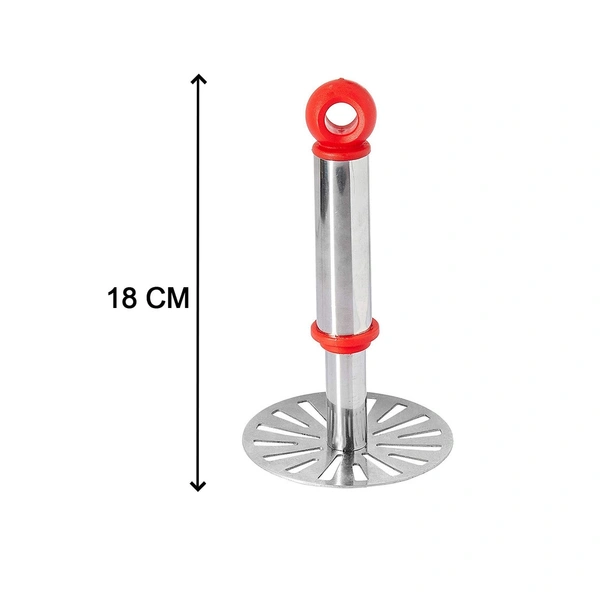 8123 GANESH POTATO/PAV BHAJI MASHER WITH PLASTIC HANDLE