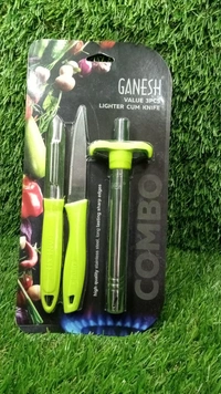8135 GANESH 3PC LIGHTER KNIFE