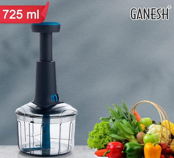 8140 GANESH BINGO LOCK-UNLOCK PUSH CHOPPER ( 725ML )
