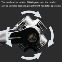 9044 48 IN 1 SOCKET POINT UNIVERSAL CAR REPAIR 360 DEGREE FIXED SQUARE, HEX, TORX HAND TOOL WRENCH