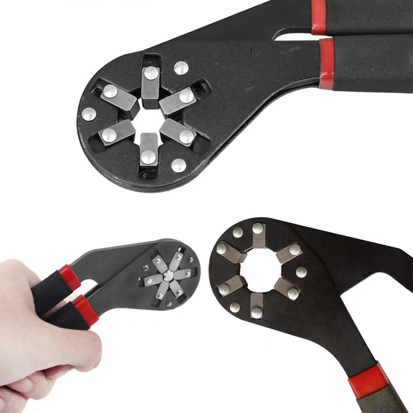 9062 MULTI-FUNCTION HEXAGON UNIVERSAL WRENCH ADJUSTABLE BIONIC PLIER SPANNER REPAIR HAND TOOL