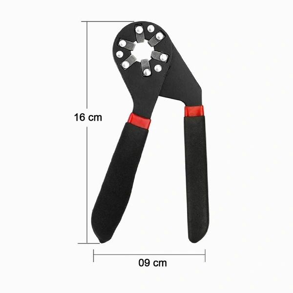 9062 MULTI-FUNCTION HEXAGON UNIVERSAL WRENCH ADJUSTABLE BIONIC PLIER SPANNER REPAIR HAND TOOL