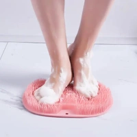 9310 SILICONE BATH MASSAGE CUSHION WITH SUCTION CUP