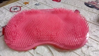 9310 SILICONE BATH MASSAGE CUSHION WITH SUCTION CUP