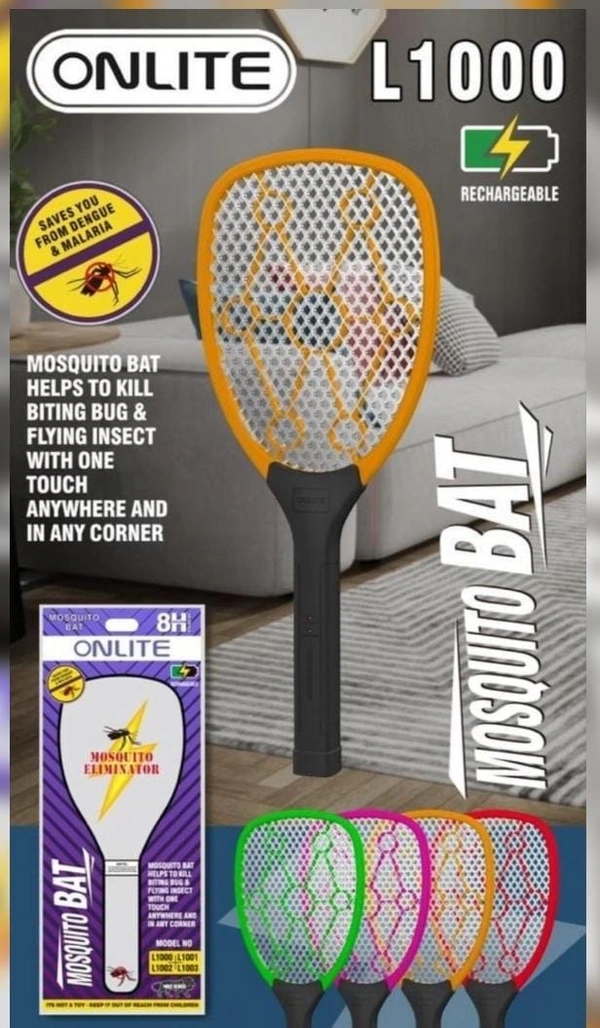 ANTI MOSQUITO RACKET - RECHARGEABLE INSECT KILLER BAT