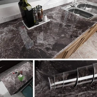 BLACK MARBLE FOIL (60*200)Oil-Proof Waterproof Self Adhesive PVC