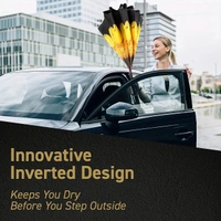 C-SHAPED HANDLE Umbrella , Multi Colours