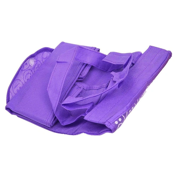 Folding Smiley Bags with Button and Good Material and Stitching