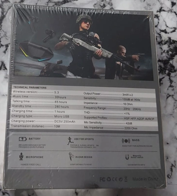 Game Sport  V5.3 Wireless  Headphone