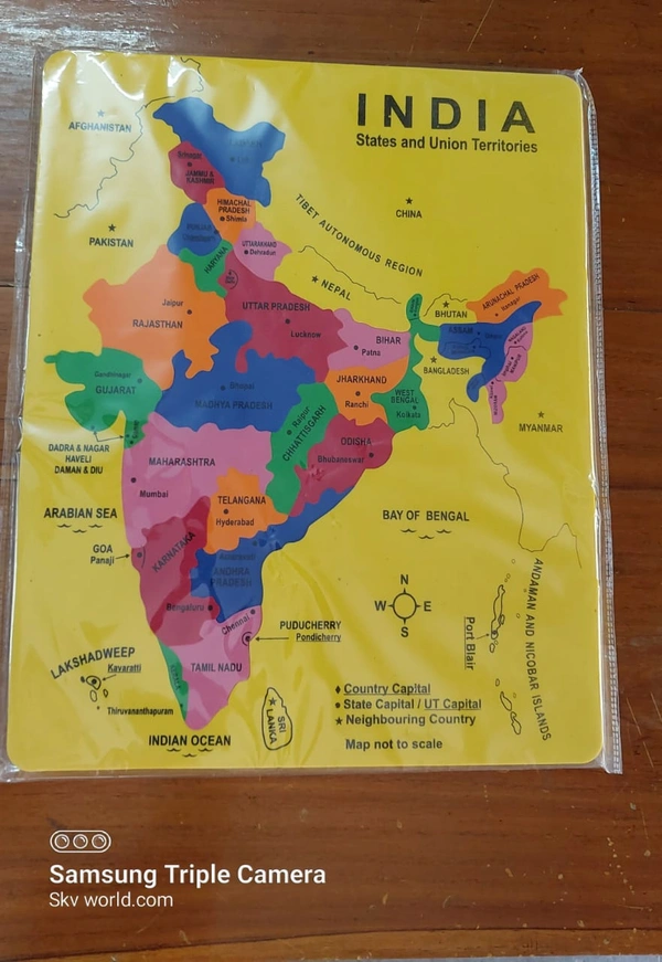 India Map Puzzle