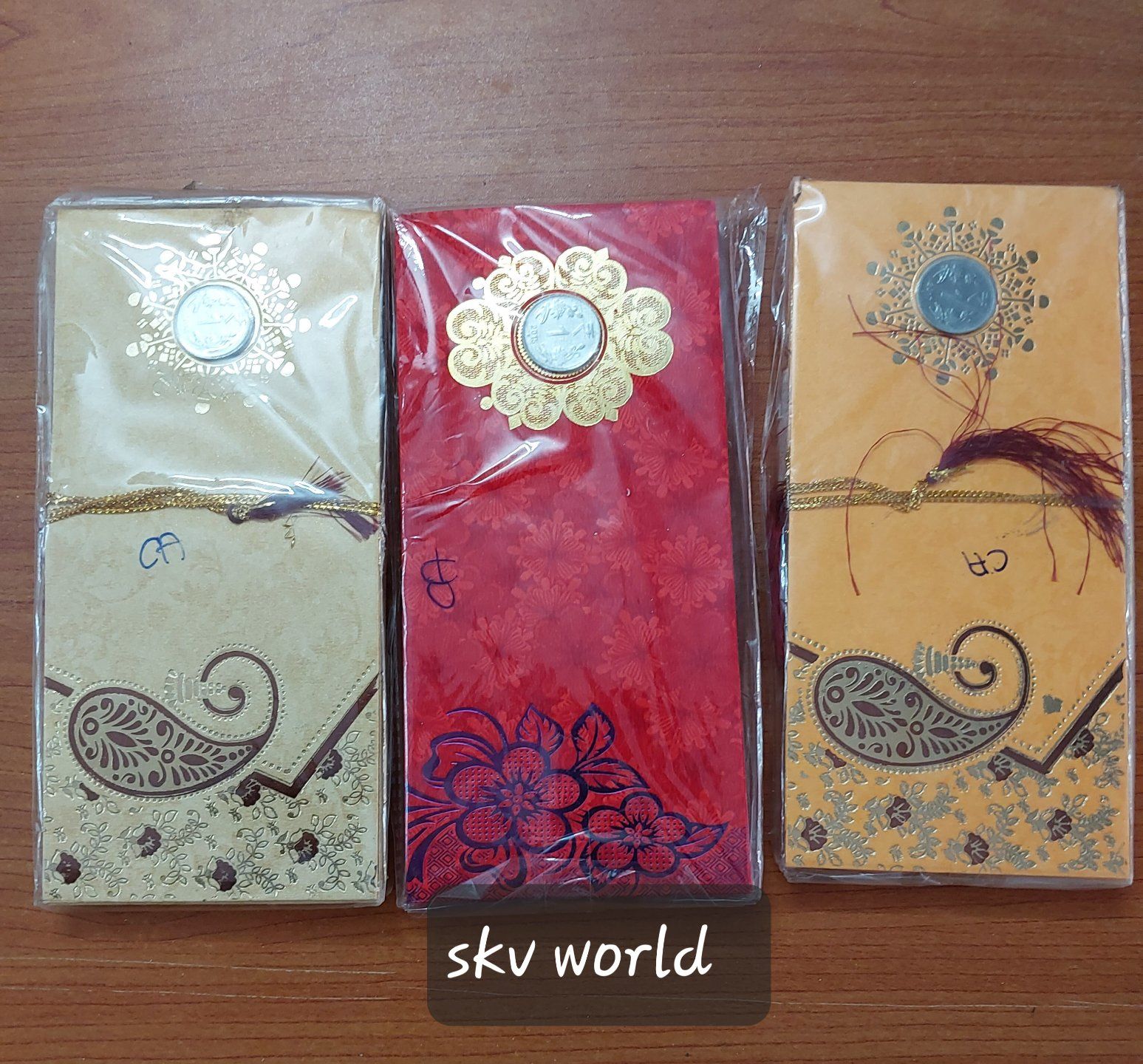GOLDGIFTIDEAS Motif Shagun Gift Envelopes for Weddings, Birthdays and Baby  Shower, Money Envelopes for Gifts