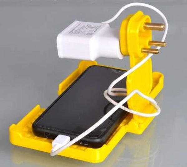 New Premium Quality mobile charger stand with power
socket plug big size original with box