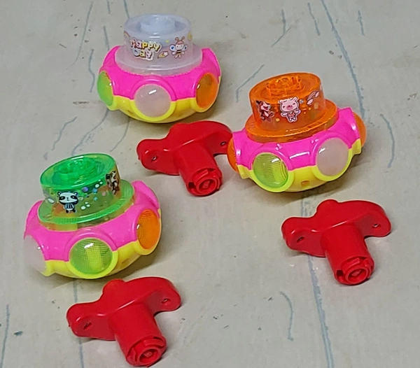 Peg Top Rotating Luminous