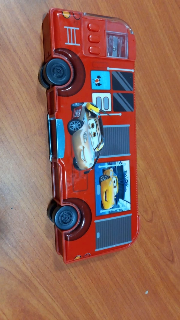 Pencil Box Bus Shape
