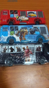 Pencil Box Bus Shape
