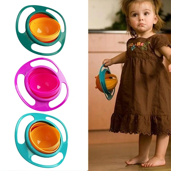 PORTABLE FEEDING TODDLER 360 DEGREE ROTATING DISH