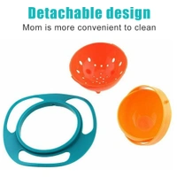 PORTABLE FEEDING TODDLER 360 DEGREE ROTATING DISH