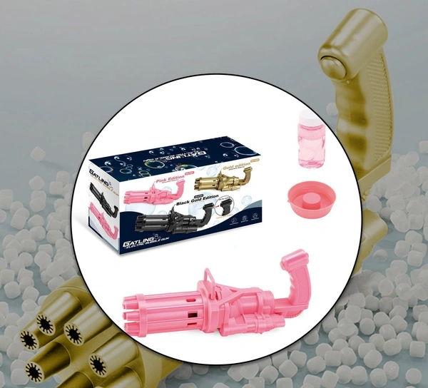 Premium Quality GATLING BUBBLE GUN