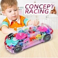 Transparent Racing Car