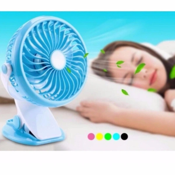 USB RECHARGEABLE CLIP DESKTOP TABLE FAN