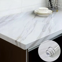 WHITE MARBLE FOIL (60*200) Oil-Proof Waterproof Self Adhesive PVC