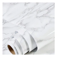 WHITE MARBLE FOIL (60*200) Oil-Proof Waterproof Self Adhesive PVC