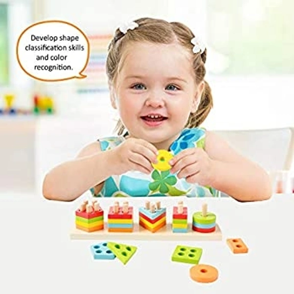 Wooden Shape Sorter Cube