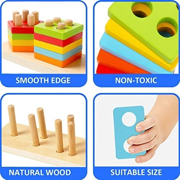 Wooden Shape Sorter Cube