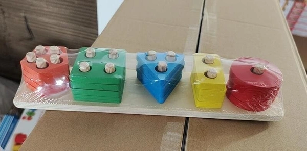 Wooden Shape Sorter Cube