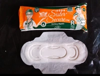 SISTER SECURE  Sister Secure Sanitary Pads 240 MM Regular Size 7 piece packing 10 Pack Combo Offer  - White, Regular