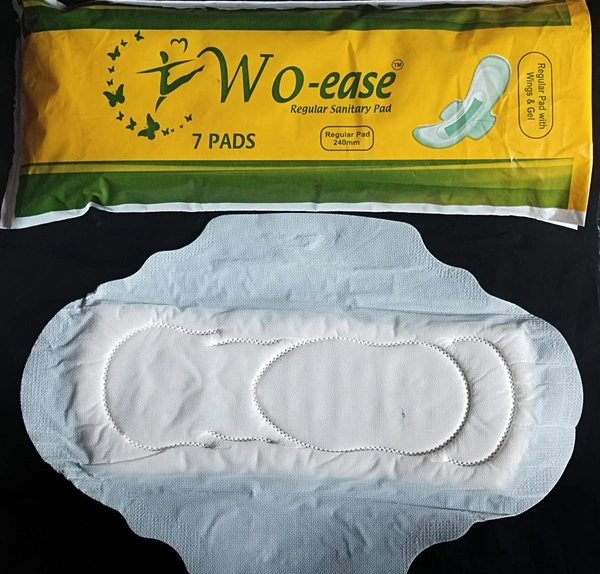 Wo Ease Sanitary Pads Napkins 7 Pack Combo Offer  - White, White