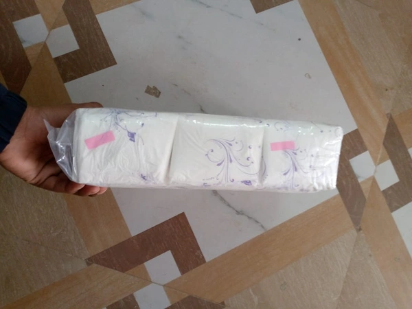 Sister Secure 60 Piece Packing Sanitary Napkins Beautiful Design - White, XL