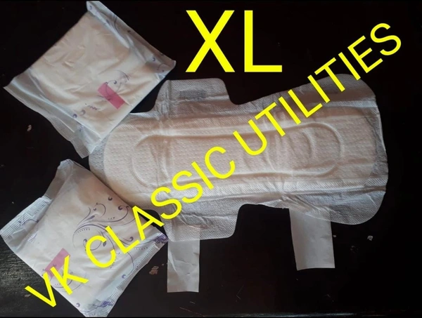 Sister Secure 60 Piece Packing Sanitary Napkins Beautiful Design - White, XL